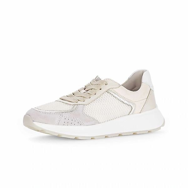 Gabor Sneaker "Sneaker low Materialmix Leder/Lederimitat" günstig online kaufen