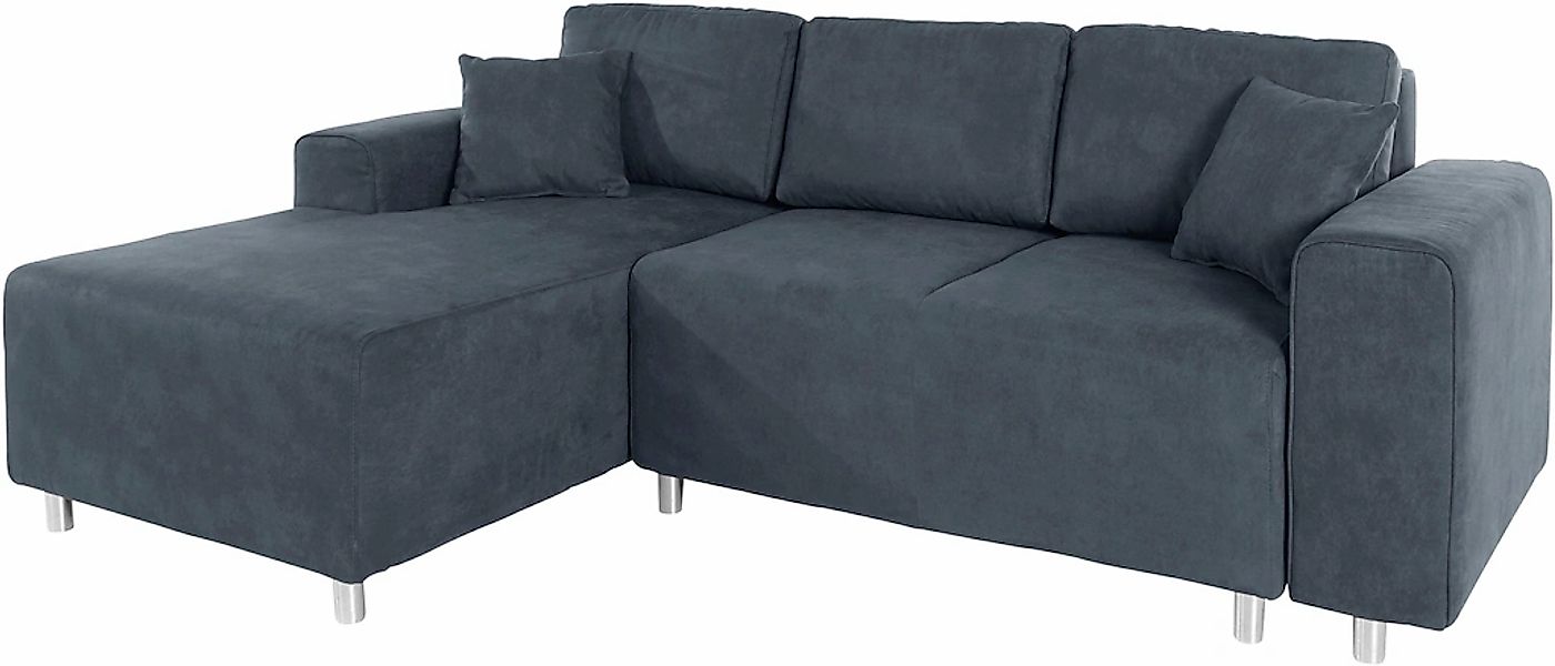 Home affaire Ecksofa "Györ" L-Form, wahlweise mit Bettfunktion und Bettkast günstig online kaufen