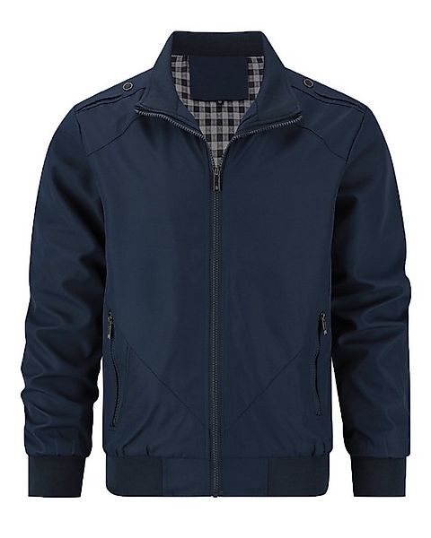 Allthemen Bomberjacke Leichte Übergangsjacke mit 2 Reißverschlusstaschen günstig online kaufen