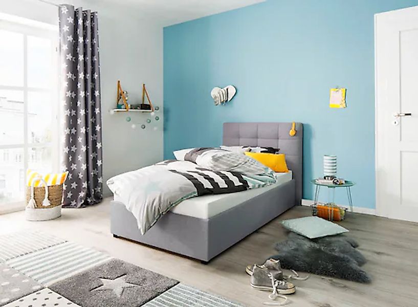 Lüttenhütt Polsterbett "Endres" mit Bettkasten, wahlweise ohne Matratze/Lat günstig online kaufen