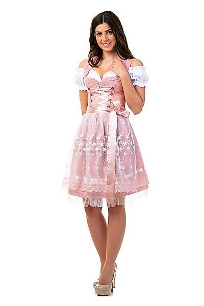 Trachtl Dirndl DIRNDL TRACHTENKLEID DAMEN SARAH ROSA 3.TLG 34 günstig online kaufen
