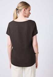 STREET ONE STUDIO V-Shirt im soften Baumwoll-Mix günstig online kaufen