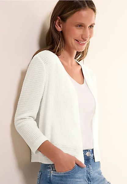 Offene Ajour-Look Jacke günstig online kaufen