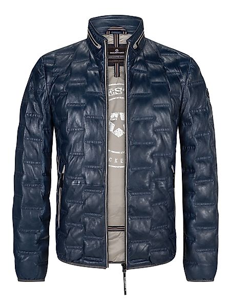 Milestone Lederjacke MSAversa in Stepp-Optik aus günstig online kaufen