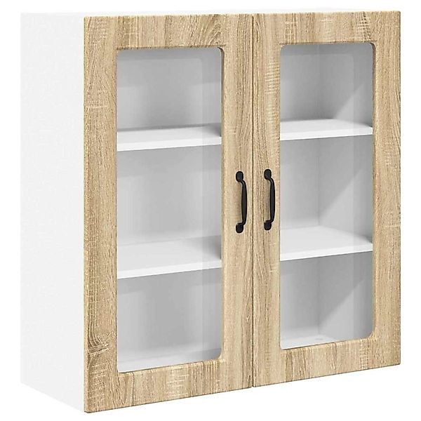 vidaXL Küchenwandschrank Sonoma-Eiche 80 x 31 x 80 cm Holzwerkstoff 885417 günstig online kaufen