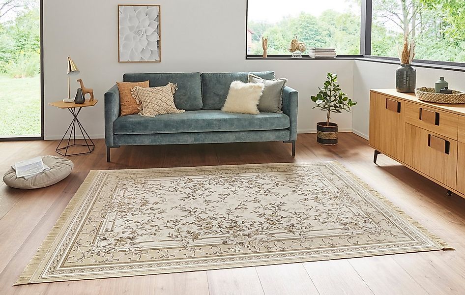 HANSE Home Teppich Antik Flowers, rechteckig, Höhe: 5 mm, Orientalisch mit günstig online kaufen