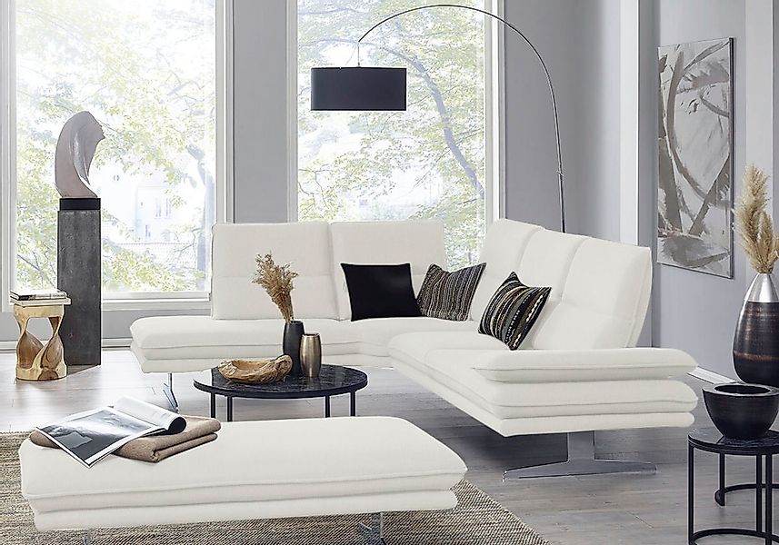 W.SCHILLIG Ecksofa »broadway, Designsofa, toller Sitzkomfort, zeitlos, eleg günstig online kaufen