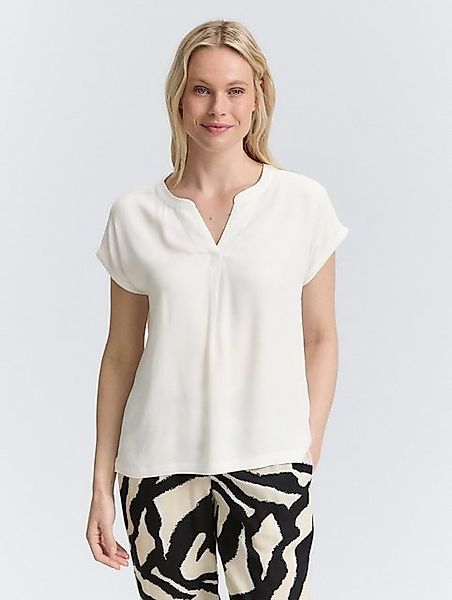 TOM TAILOR T-Shirt Blusenshirt im Material-Mix günstig online kaufen