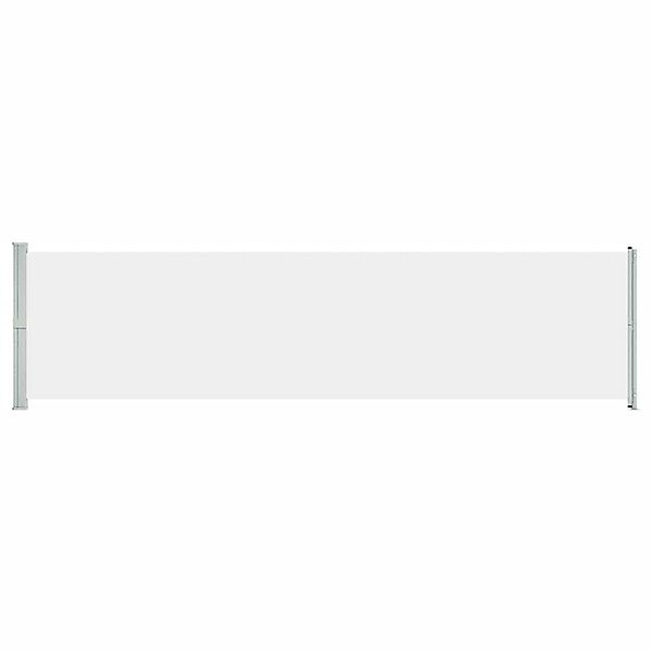 furnicato Seitenmarkise Ausziehbar 600x160 cm Creme günstig online kaufen