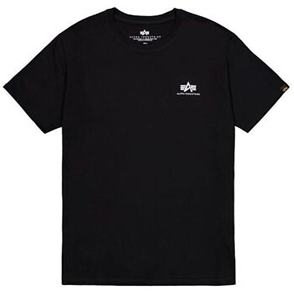 Alpha Industries  T-Shirts & Poloshirts SS128507MC-03 BLACK günstig online kaufen