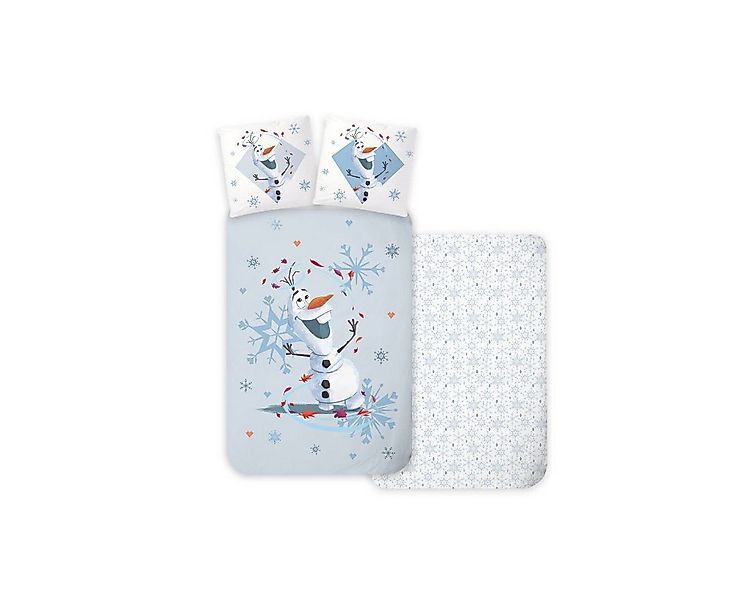 Disney Kinderbettwäsche Disney Eiskönigin Olaf Kinder Bettwäsche 100x135cm günstig online kaufen