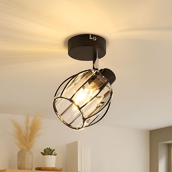 Nettlife Deckenstrahler Kristall Vintage Industrial Deckenspot günstig online kaufen