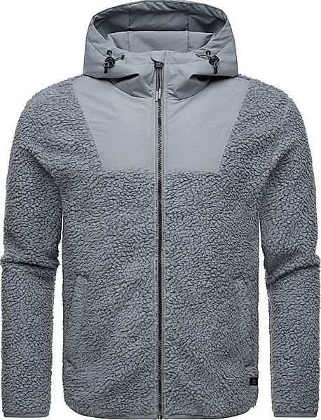 Ragwear Fleecejacke Adar Angesagte Herren Plüschjacke mit hohem Kragen günstig online kaufen