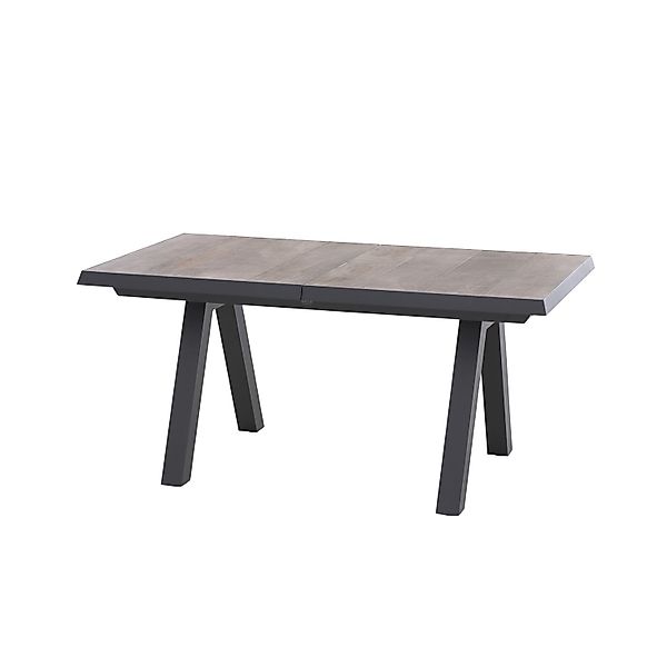 Siena Garden Gartentisch ausziehbar Washed Grau 90 cm x 200 cm günstig online kaufen