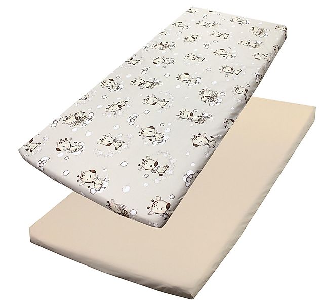 TupTam Spannbettlaken Baby Spannbettlaken Spannbetttuch für Babybett Kinder günstig online kaufen