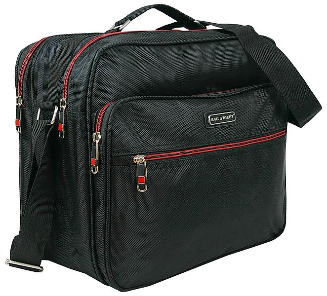 BAG STREET INTERNATIONAL Schultertasche Herren große Arbeitstasche - Flugbe günstig online kaufen