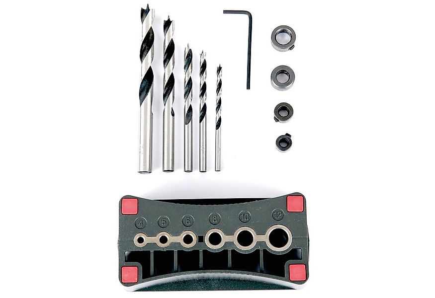 MEISTERCRAFT Bohrersatz Bohrerset, (11-tlg), Holzbohrer Set inkl. Bohrschab günstig online kaufen