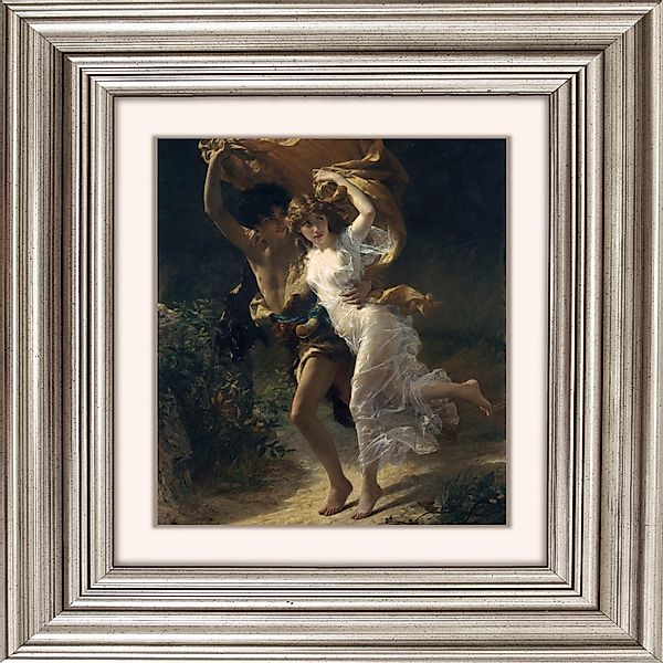 queence Acrylglasbild »Pärchen«, Kunst-Gemälde-Mann-Frau-Bilder von Liebesp günstig online kaufen