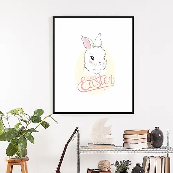 queence Bild »Abilou« Hase   Hasen   Haustiere   Kunst   Ostern 1 Stk. tlg. günstig online kaufen