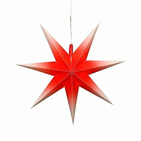Sigro Weihnachtsstern Außen Leuchtend 45 x 13 x 45 cm rot/weiß  Erwachsene günstig online kaufen
