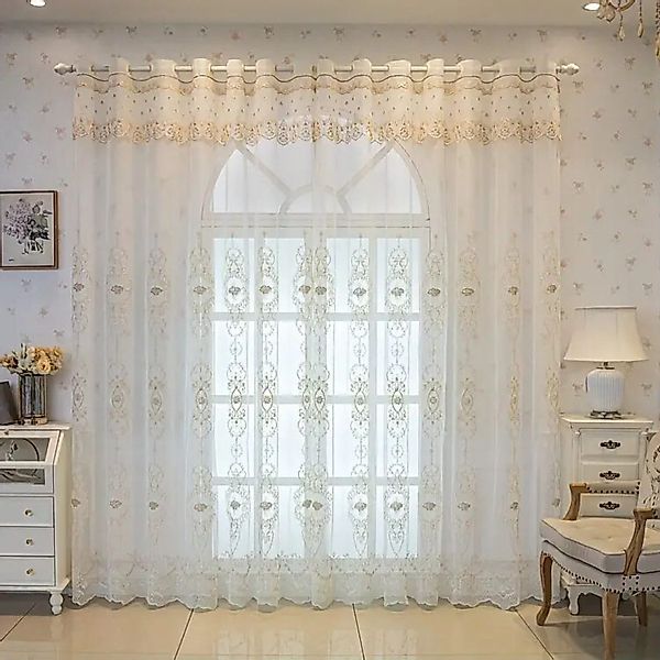BYSURE Gardine (2 St), Ösen, transparent, günstig online kaufen
