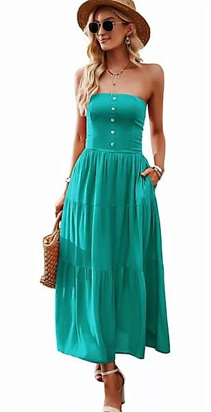 ZWY Abendkleid Damen-Röhrenkleid, schmales, lässiges, einfarbiges Kleid günstig online kaufen