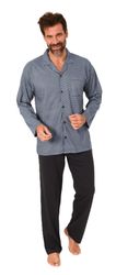 Normann Pyjama Herren Langarm Schlafanzug zum günstig online kaufen