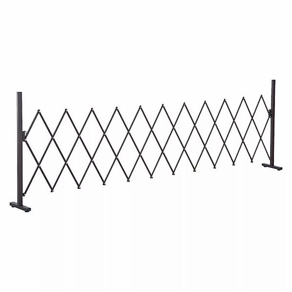 Outsunny Scherengitter  Absperrgitter ausziehbar 35-300 cm, ideal für Garte günstig online kaufen