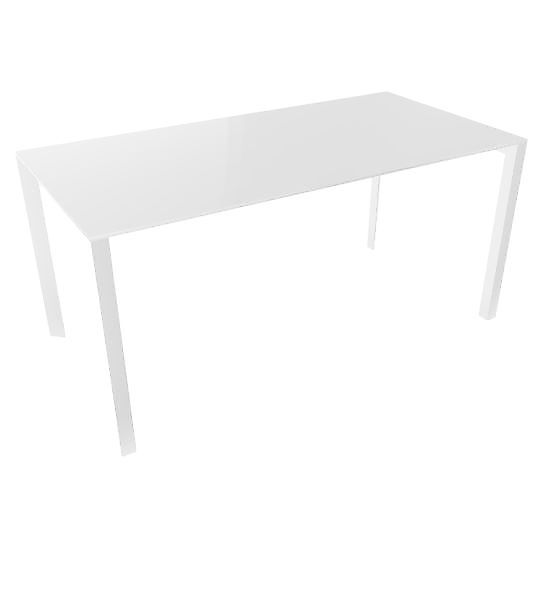 Profilo Konferenztisch 80x160 cm Compactop- Platte Weiß günstig online kaufen