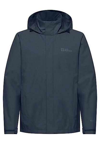 Jack Wolfskin Regenjacke Trailtime 2-Lagen (wasserdicht, atmungsaktiv) dunk günstig online kaufen