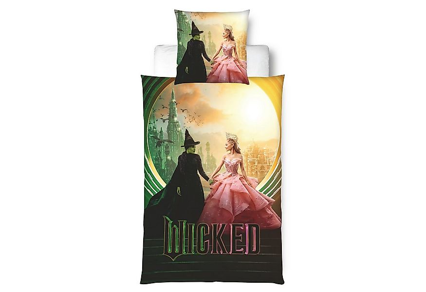 MTOnlinehandel Bettwäsche 135x200 Wicked, Mikrofaser, 2 teilig, zauberhafte günstig online kaufen