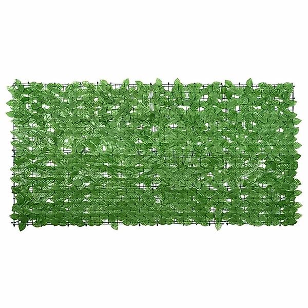 vidaXL Balkon-Sichtschutz mit Grünen Blättern 200x100 cm 367844 günstig online kaufen