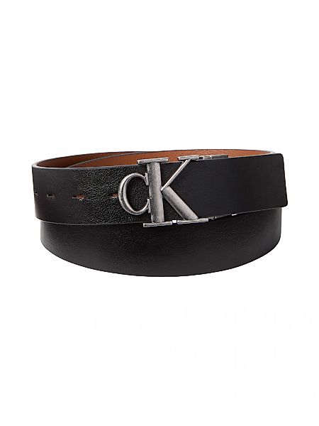 Calvin Klein Ledergürtel "CK BUCKLE TUMBLED 35MM ADJ/REV" günstig online kaufen
