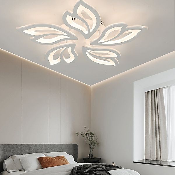 LETGOSPT Deckenleuchte 30W/80W LED Deckenleuchte Wohnzimmer günstig online kaufen