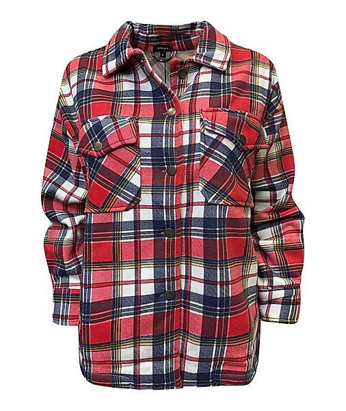 Worldclassca Flanellhemd Worldclassca Oversized Karo Hemd Hemdjacke Kariert günstig online kaufen