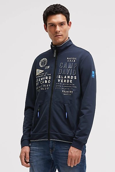 CAMP DAVID Sweatjacke mit reflektierenden Details günstig online kaufen