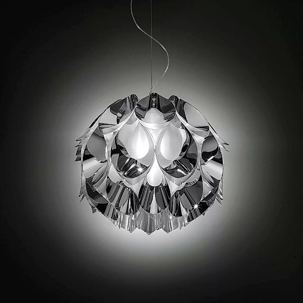 Slamp Flora - Design-Hängeleuchte, silber, 50 cm günstig online kaufen