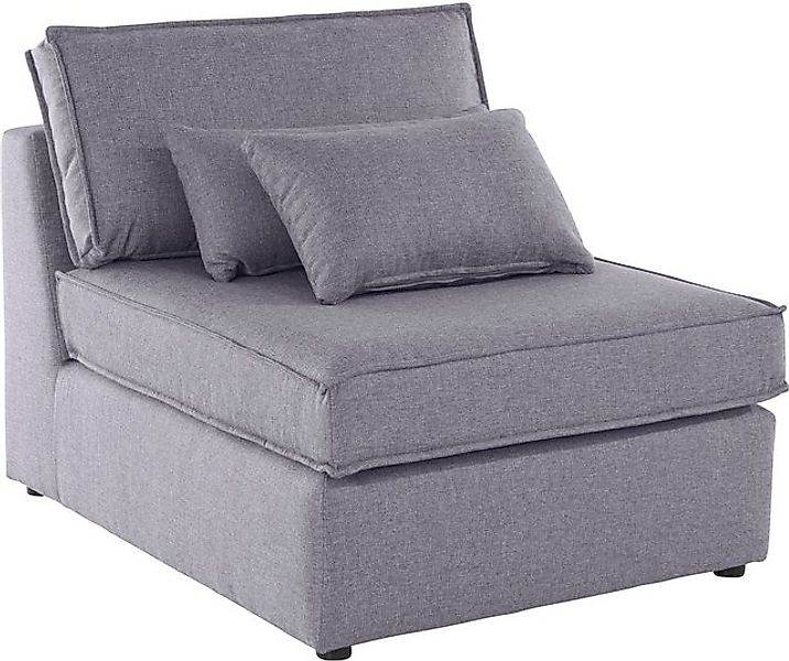RAUM.ID Sofa-Mittelelement Florid, als Teil eines Modulsofas, fester Sitzko günstig online kaufen