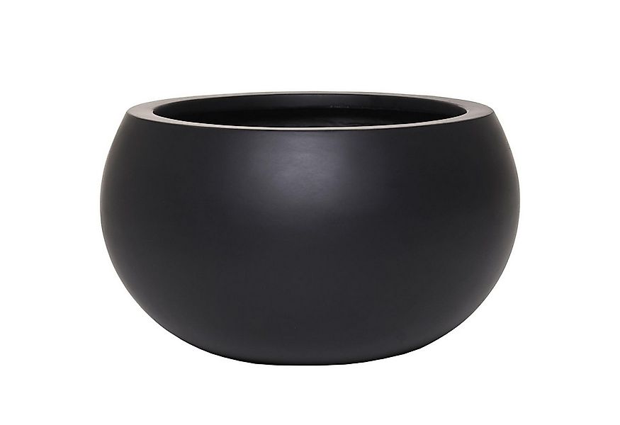 VIVANNO Blumentopf Fiberglas MORINO Rund - Anthrazit Matt (1 St), 35x19 cm günstig online kaufen