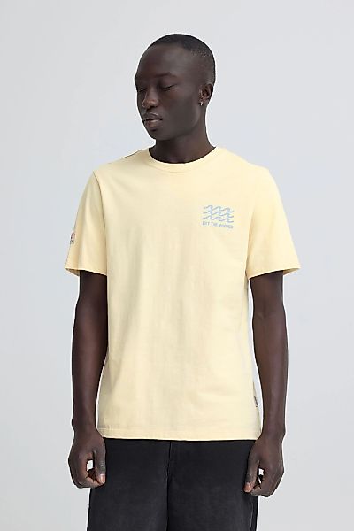 Blend Rundhalsshirt "BHSun Island" Modernes T-Shirt mit Backprint günstig online kaufen