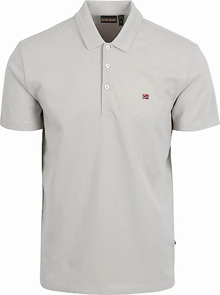 Napapijri Ealis Poloshirt Grau - Größe 3XL günstig online kaufen