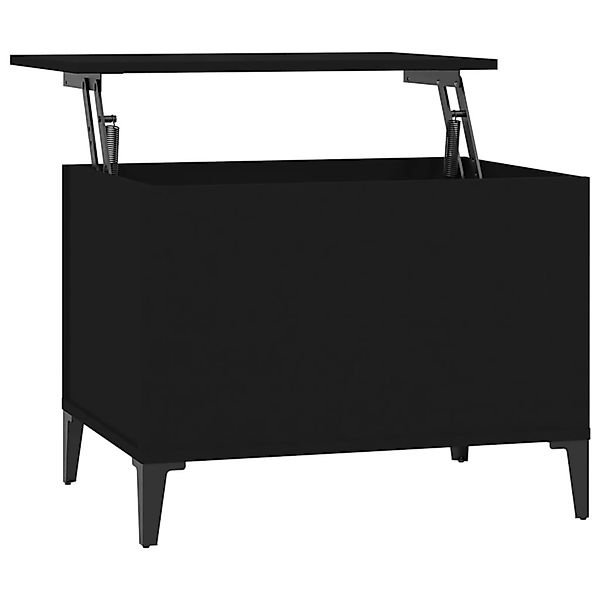 vidaXL Couchtisch Schwarz 60x44,5x45 cm Holzwerkstoff Modell 2 günstig online kaufen