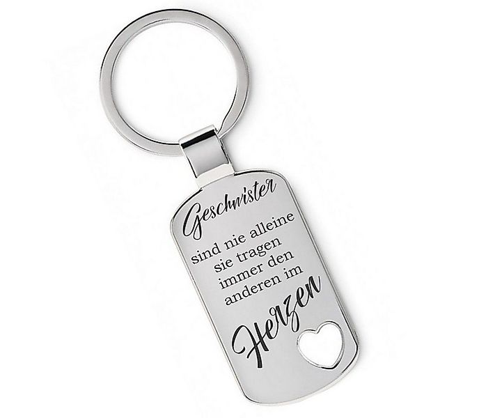 Lieblingsmensch Schlüsselanhänger Geschwister sind nie allein - ein tolles günstig online kaufen
