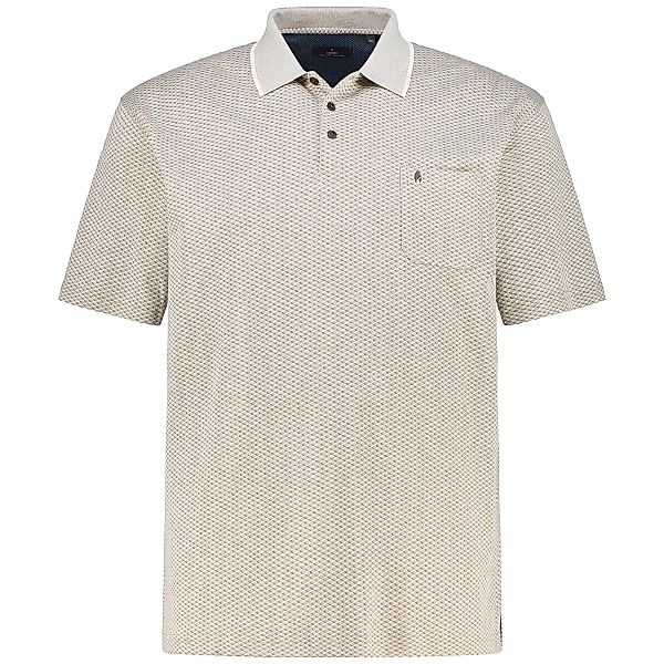 RAGMAN Poloshirt mit Elasthan Farbe braun Größe: 4XL günstig online kaufen