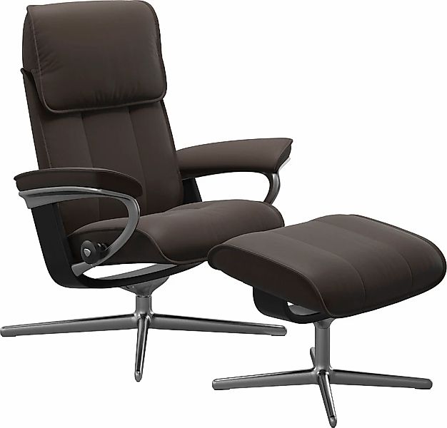 Stressless "Admiral" mit Cross Base, Größe M & L, Holzakzent Schwarz günstig online kaufen