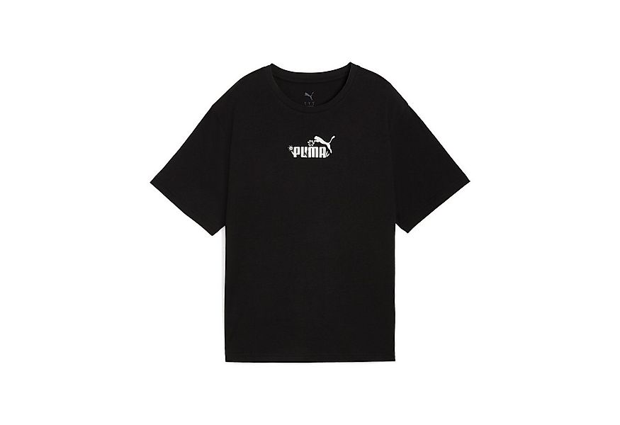 PUMA T-Shirt ESS NATURE 2.0 RELAXED TEE mit Print-Applikation, Kurzarmdesig günstig online kaufen