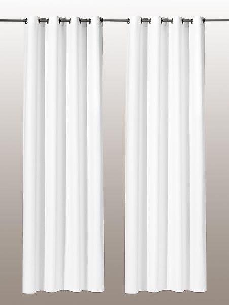 Weckbrodt Vorhang "Vito" Ösen 1 Stk. tlg. Microvelour, blickdicht, Unifarbe günstig online kaufen