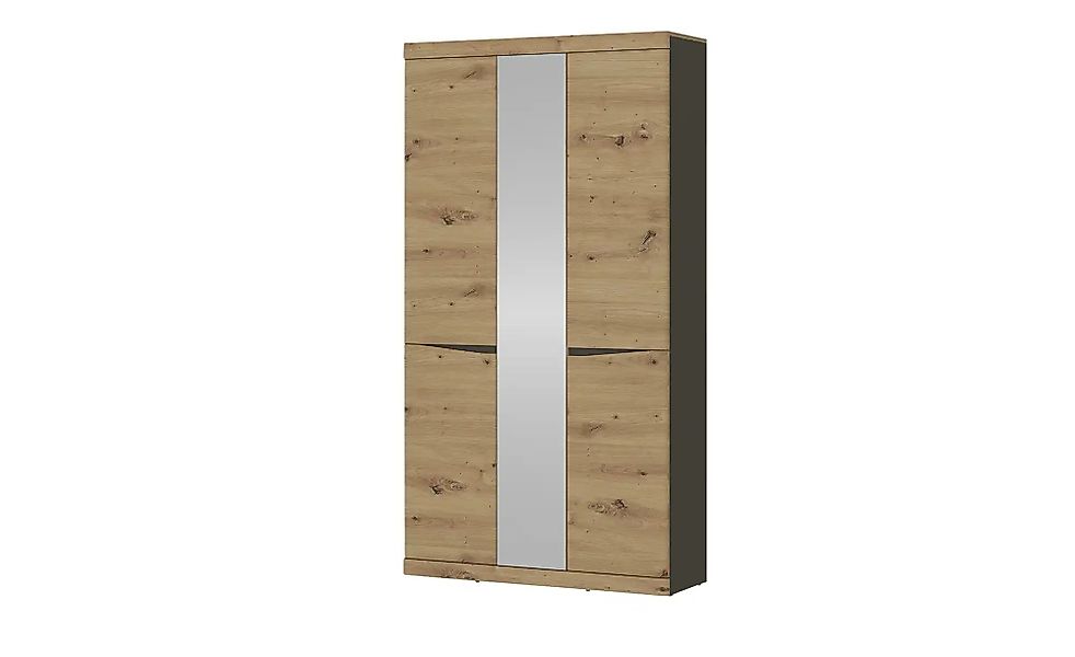 Garderobenschrank  Turino Neo ¦ holzfarben ¦ Maße (cm): B: 103 H: 196,5 T: günstig online kaufen