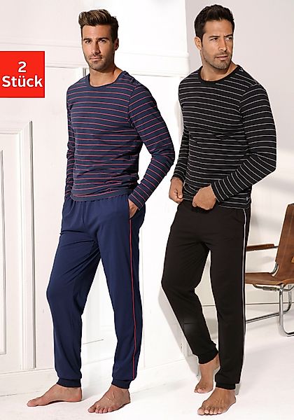 AUTHENTIC LE JOGGER Pyjama (Packung, 4 günstig online kaufen