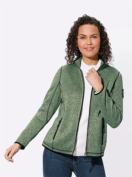 Witt T-Shirt Strick-Fleecejacke günstig online kaufen
